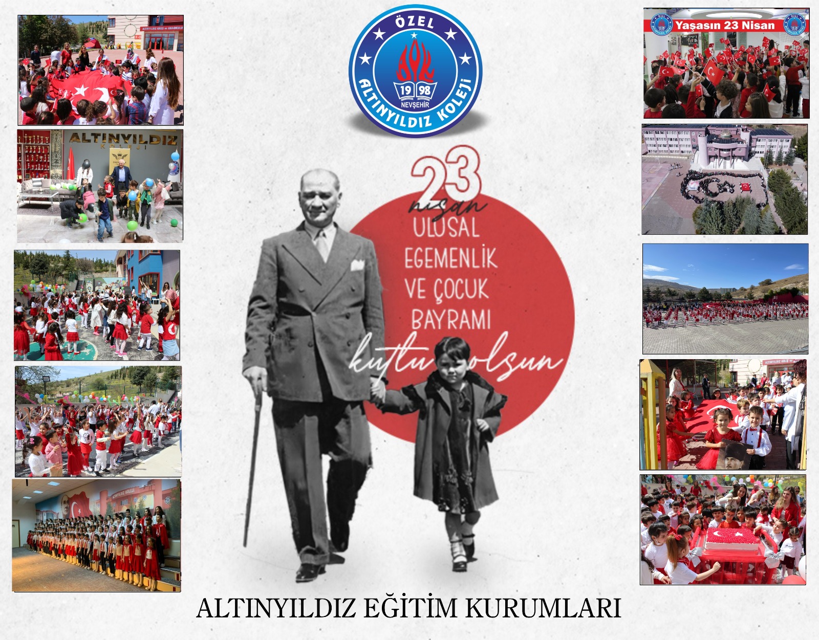 Altınyıldız Kreş ve Anaokulu minikleri 23 Nisan Ulusal Egemenlik ve Çocuk Bayramı coşkusunu doyasıya yaşayacak