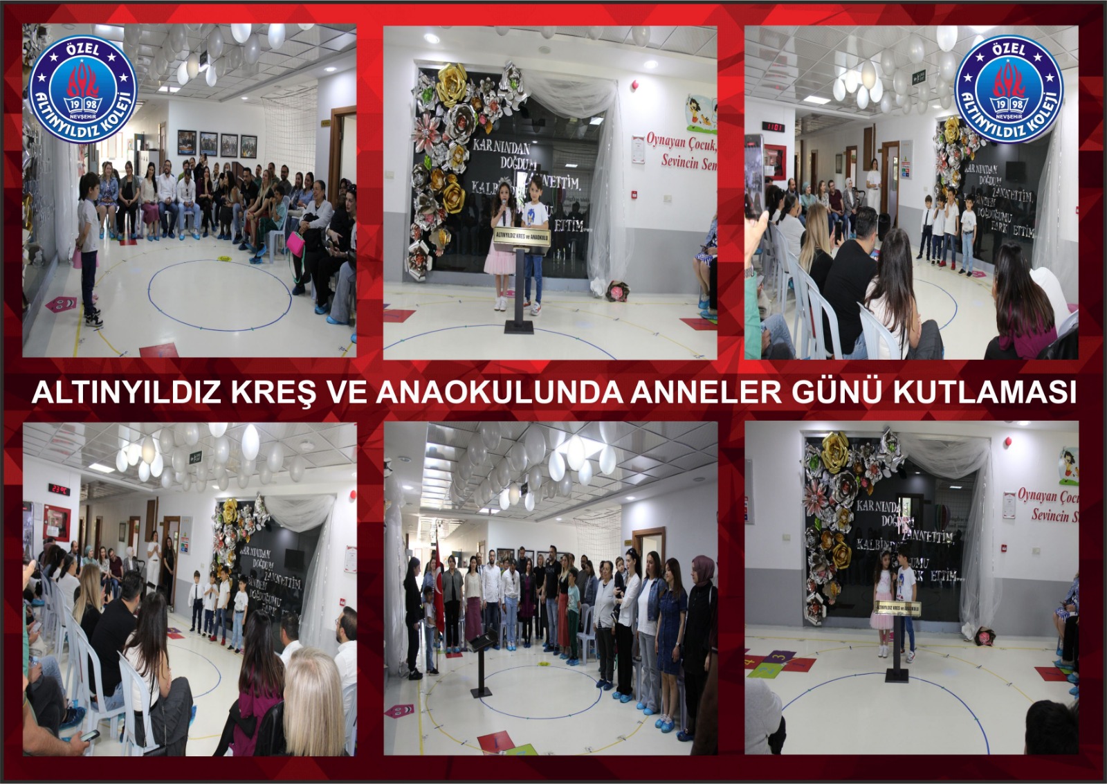ALTINYILDIZ KREŞ VE ANAOKULUNDA ANNELER GÜNÜ KUTLAMASI.