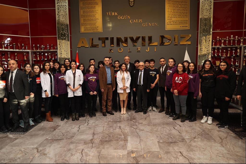 NEVŞEHİR BELEDİYE BAŞKANINDAN ALTINYILDIZ KOLEJİNE ANLAMLI ZİYARET