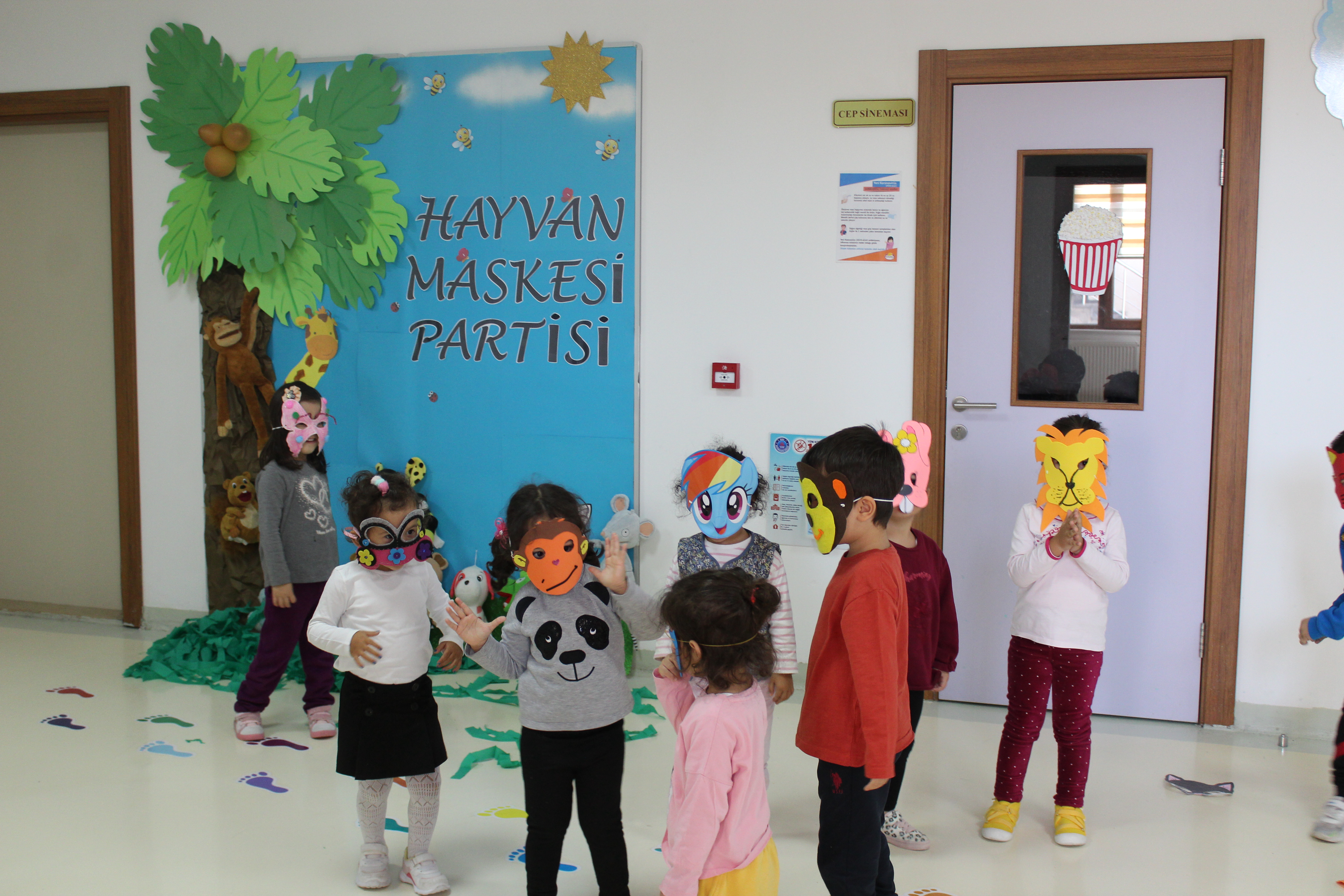 SEVİMLİ HAYVAN MASKELERİ İLE HAYVANLARI TANIYORUZ