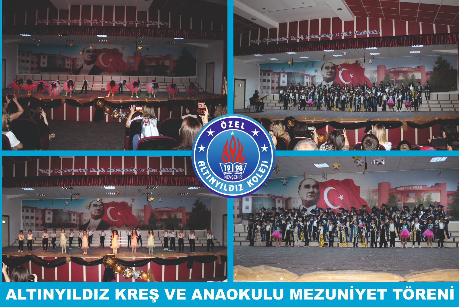 ALTINYILDIZ ANAOKULU 2023 -2024 MEZUNLARINDAN MUHTEŞEM MEZUNİYET PROGRAMI.