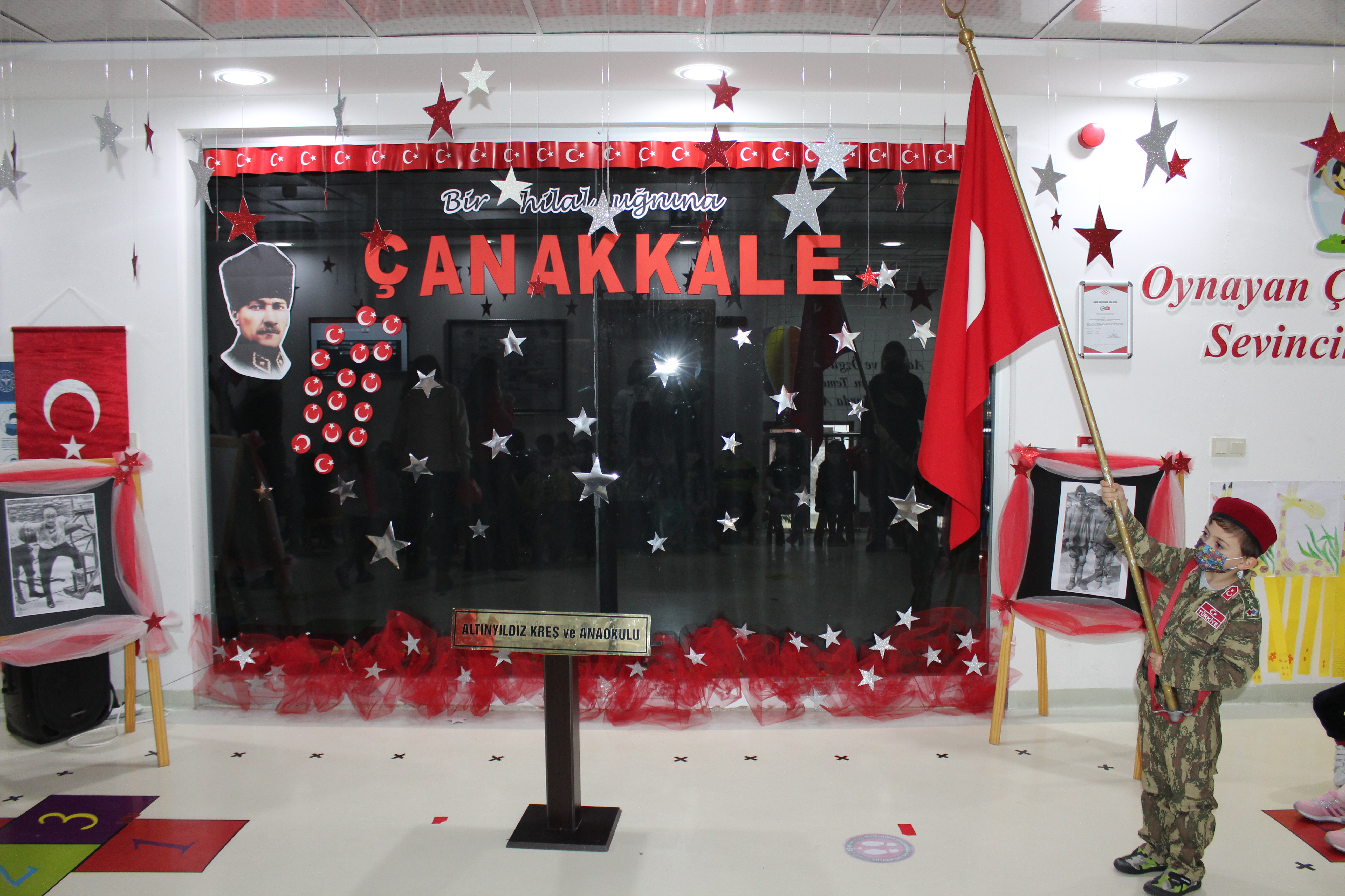 ALTINYILDIZ ANAOKULUNDAN ŞEHİTLERİMİZE SELAM!  