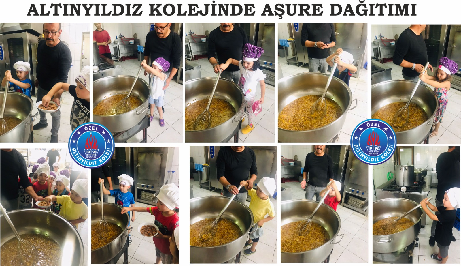 ALTINYILDIZ KOLEJİNDE AŞURE DAĞITIMI