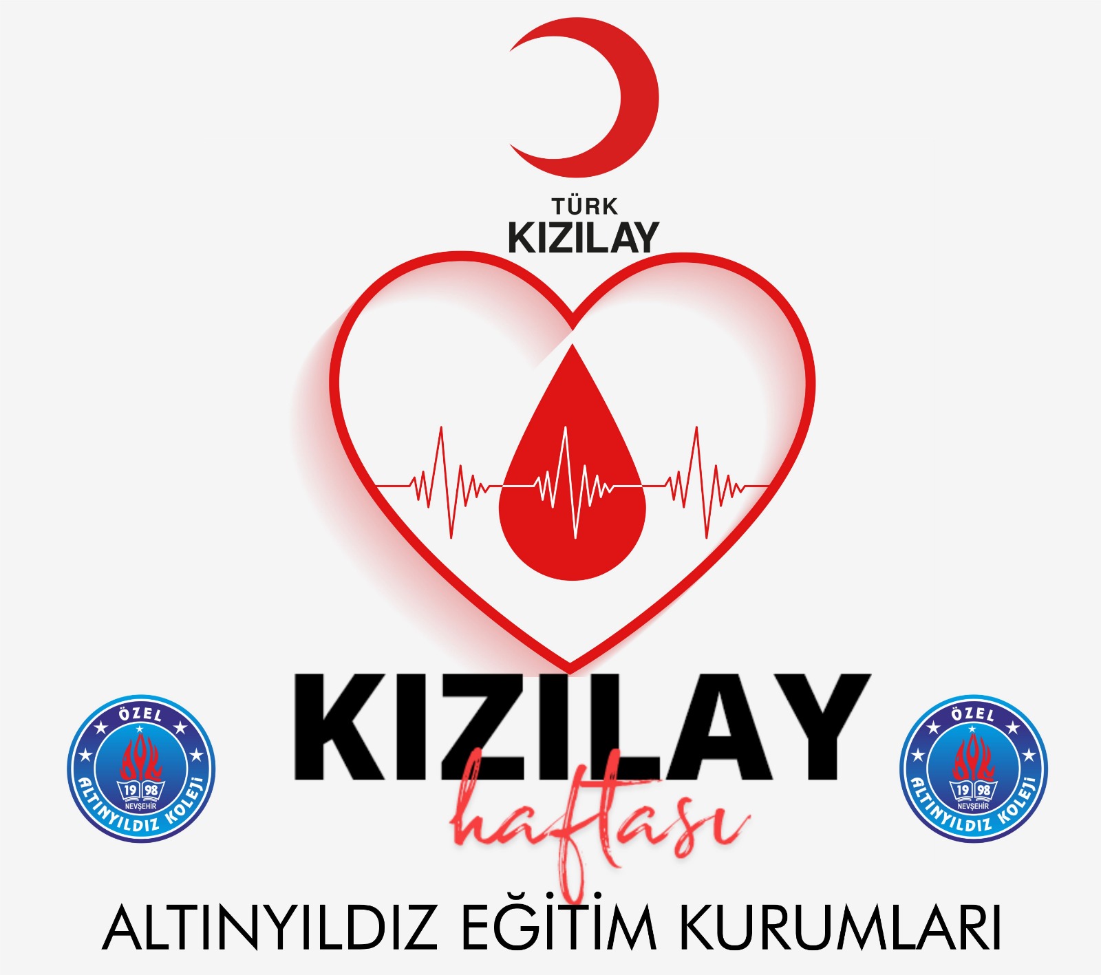 ALTINYILDIZ KOLEJİNDEN KIZILAY HAFTASI KUTLAMA MESAJI