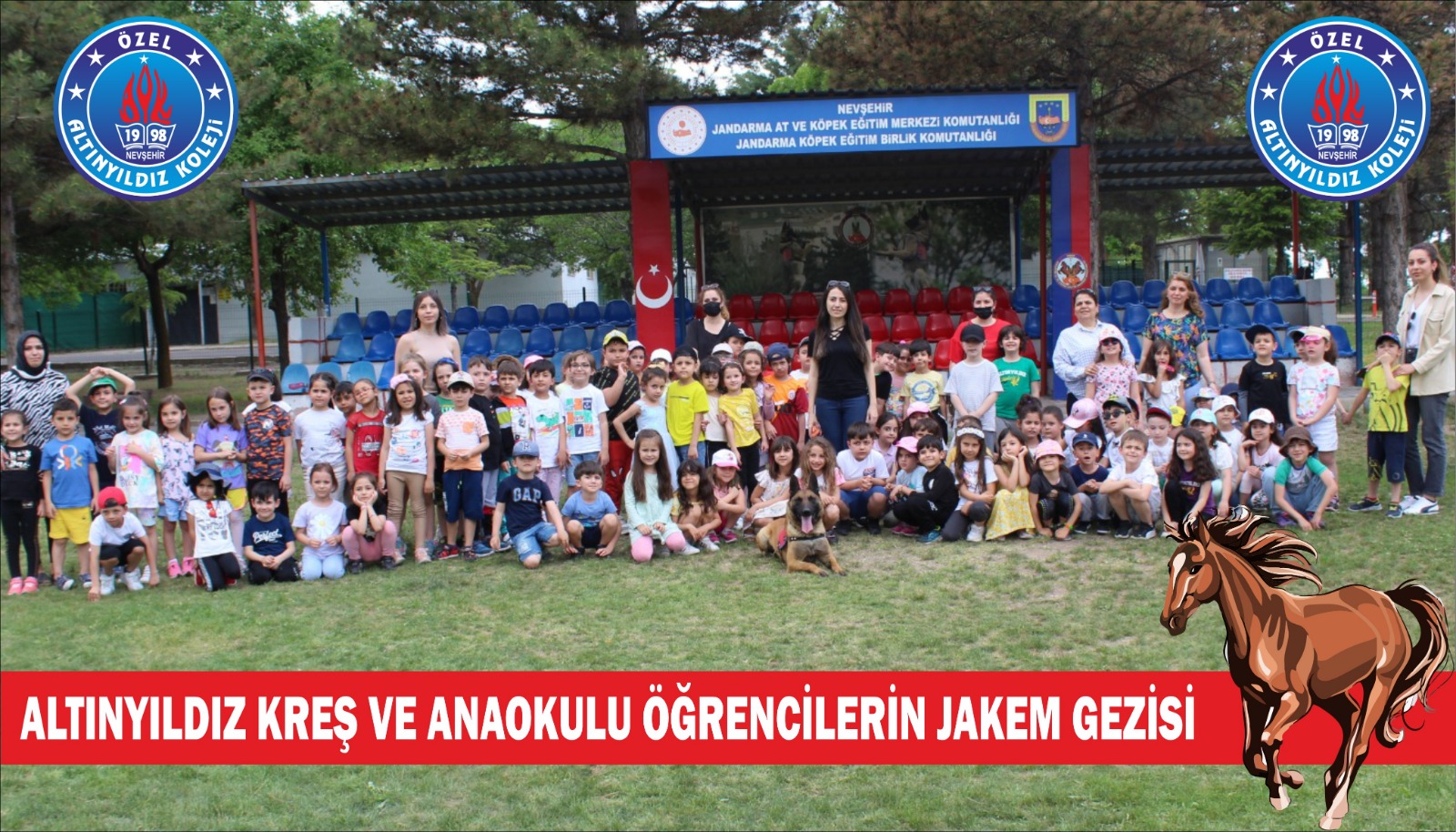 ALTINYILDIZ KREŞ VE ANAOKULU ÖĞRENCİLERİN JAKEM GEZİSİ 