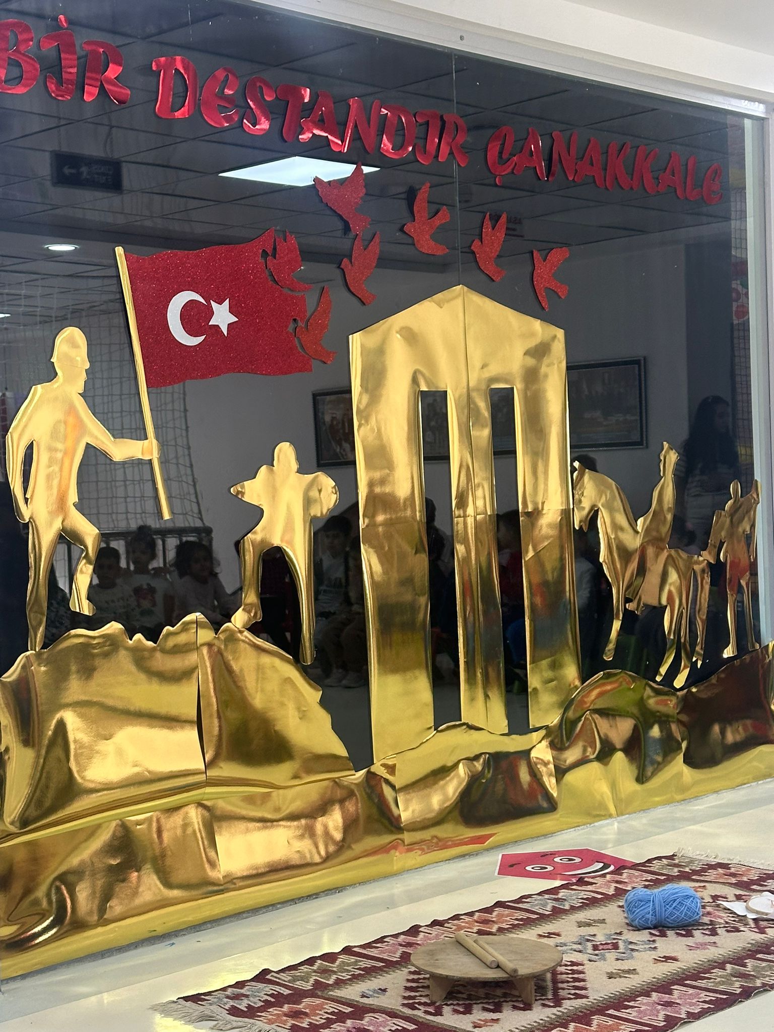 ALTINYILDIZ KREŞ VE ANAOKULUNDA ÇANAKKALE ZAFERİ VE ŞEHİTLER HAFTASI KUTLANDI 