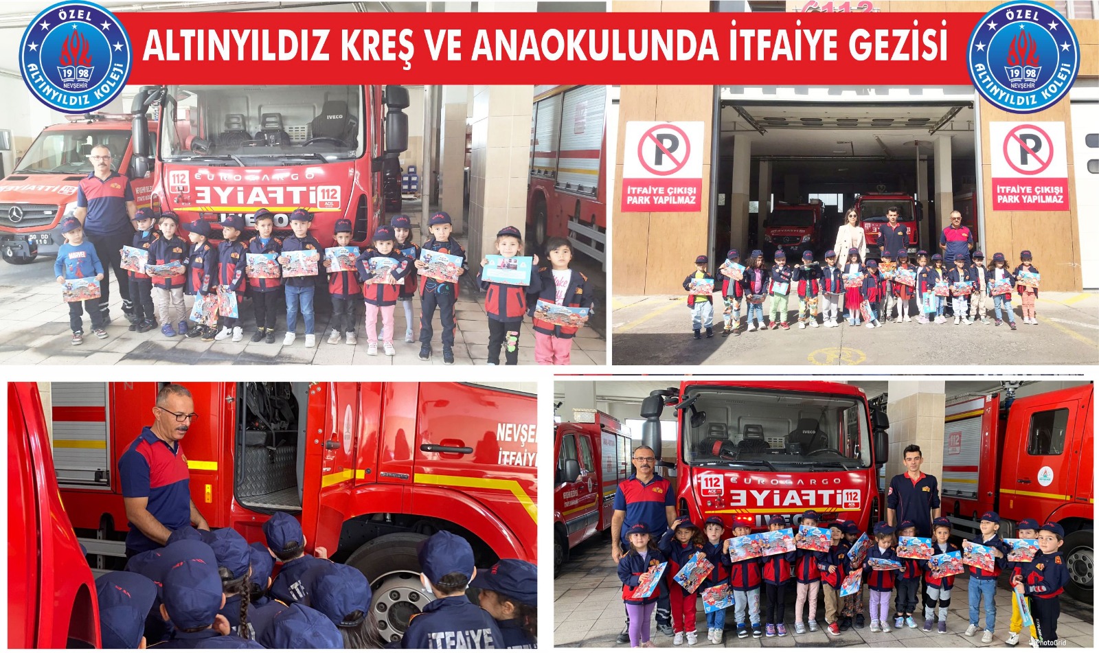 ALTINYILDIZ KREŞ VE ANAOKULUNDA İTFAİYE GEZİSİ