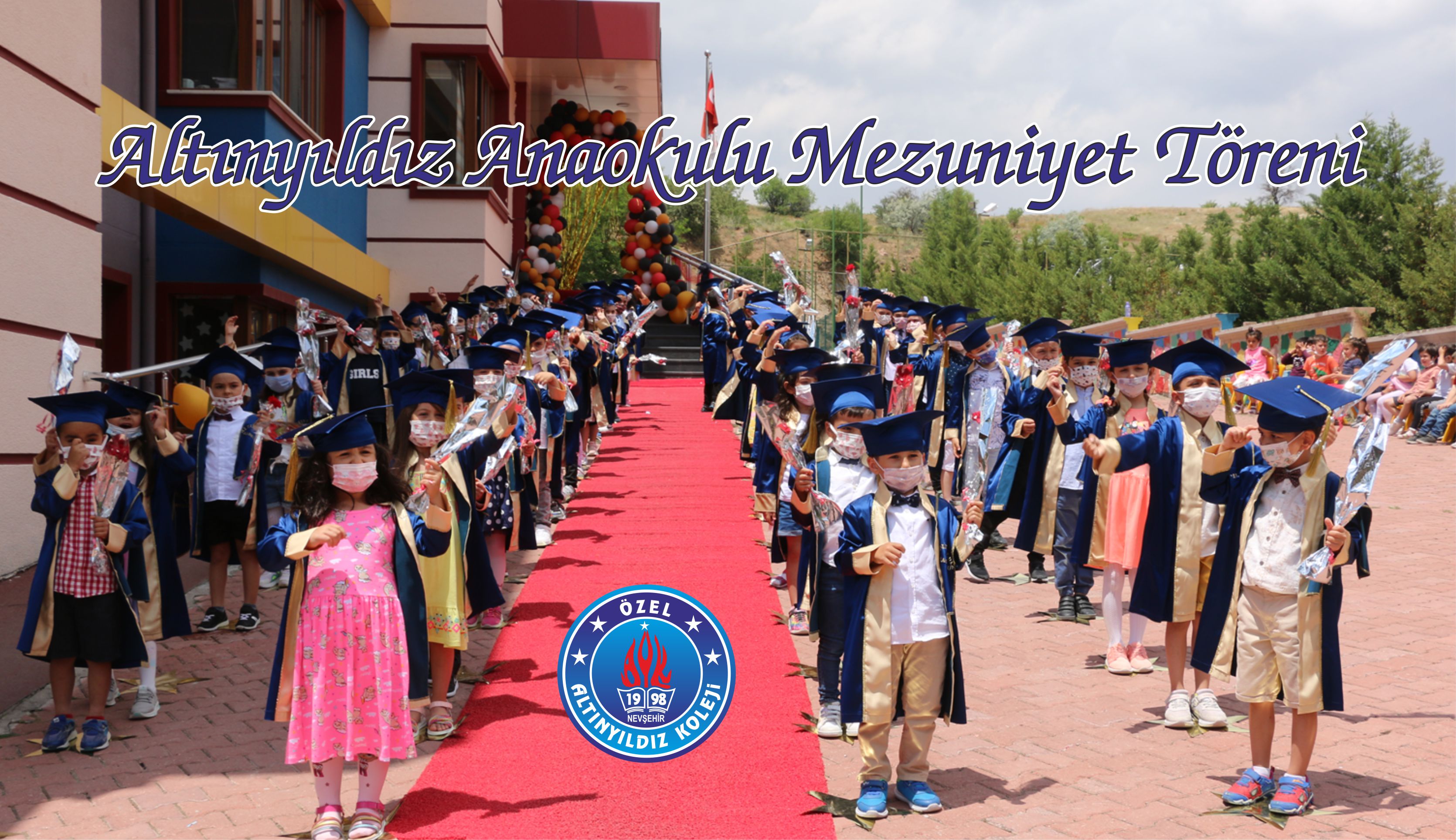 ALTINYILDIZ KREŞ VE ANAOKULUNDA MUHTEŞEM MEZUNİYET TÖRENİ!