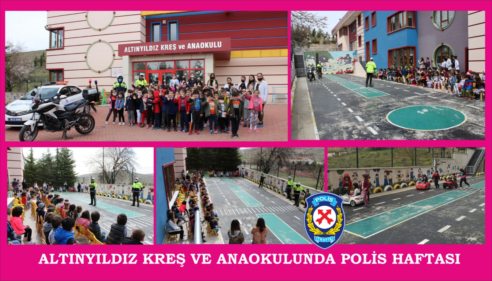ALTINYILDIZ KREŞ VE ANAOKULUNDA POLİS HAFTASI