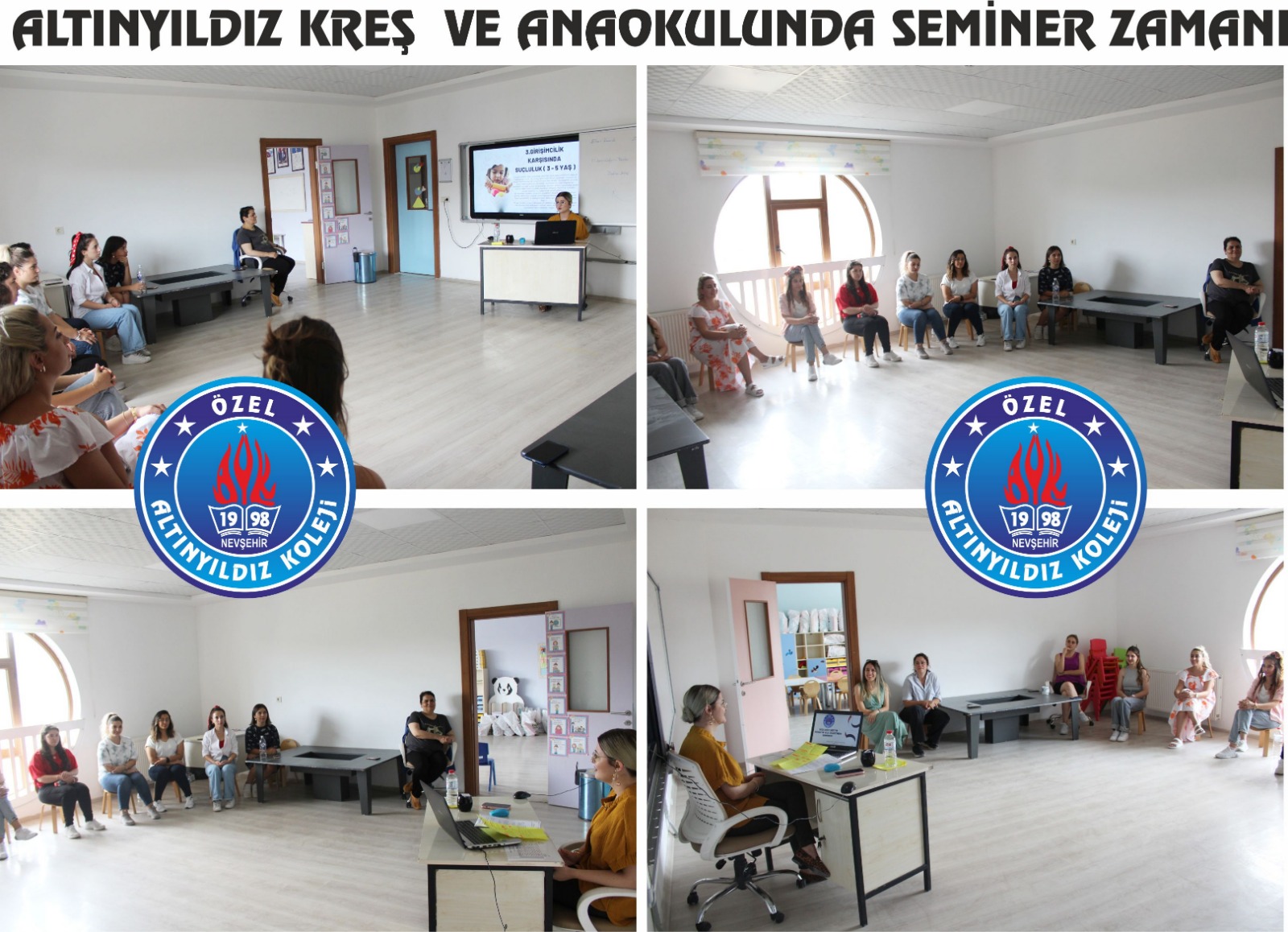 ALTINYILDIZ KREŞ VE ANAOKULUNDA SEMİNER ZAMANI