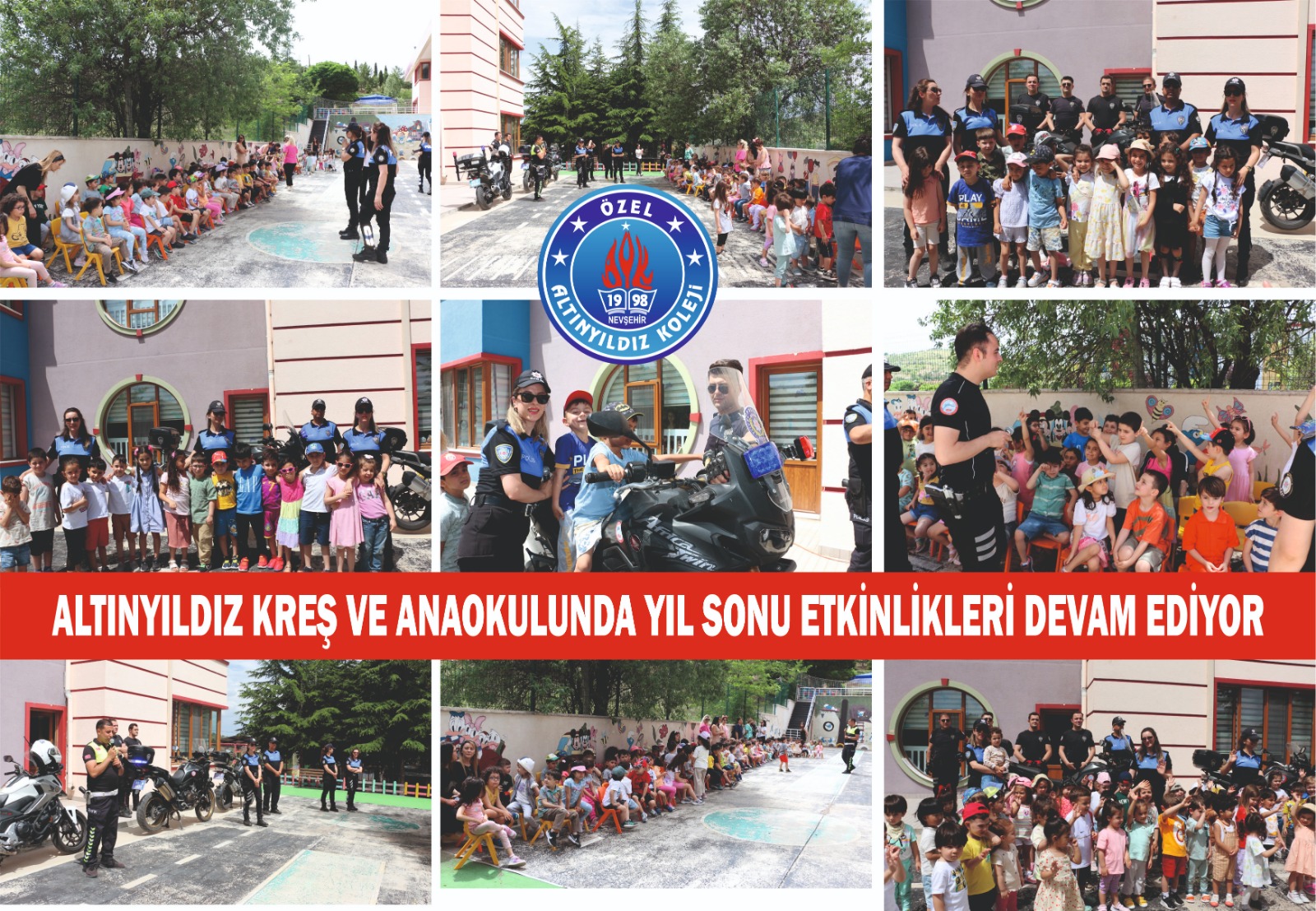 ALTINYILDIZ KREŞ VE ANAOKULUNDA YIL SONU ETKİNLİKLERİ DEVAM EDİYOR.