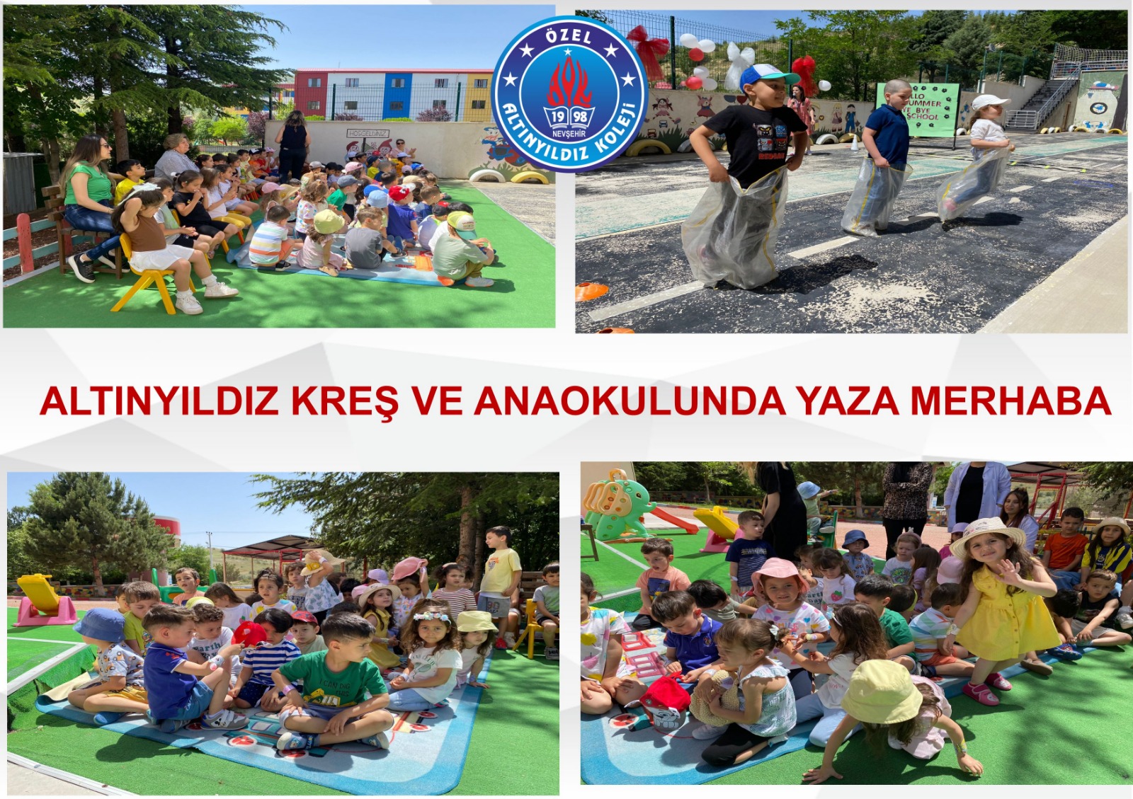 ALTINYILDIZ KREŞ VE ANAOKULUNDA YIL SONU TURNUVALARI