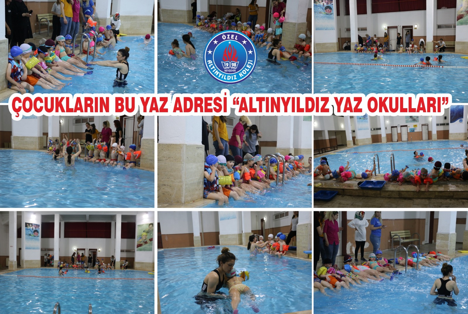 ÇOCUKLARIN BU YAZ ADRESİ “ALTINYILDIZ YAZ OKULLARI”