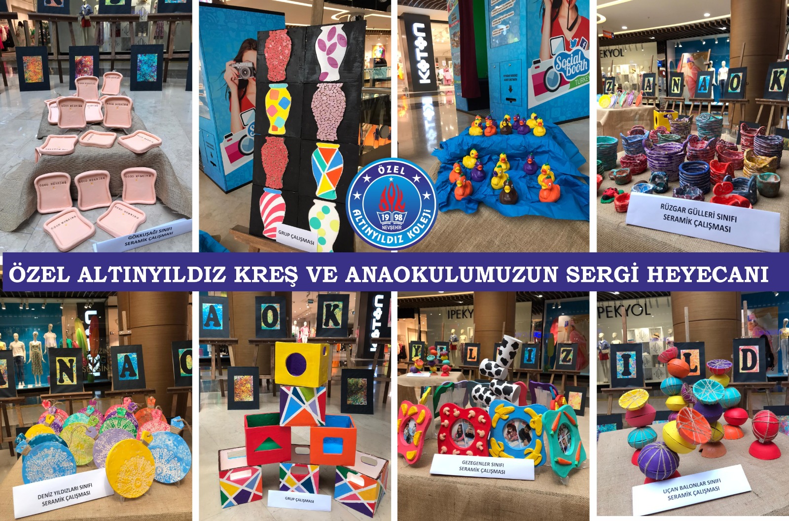 ÖZEL ALTINYILDIZ KREŞ VE ANAOKULUMUZUN SERGİ HEYECANI