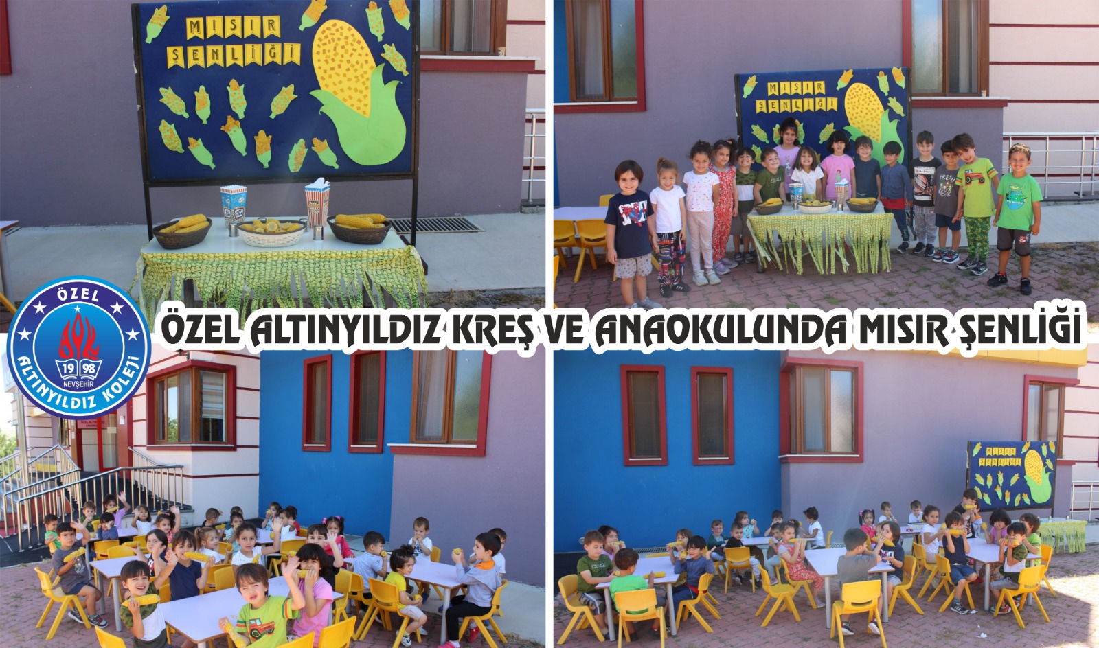 ÖZEL ALTINYILDIZ KREŞ VE ANAOKULUNDA MISIR ŞENLİĞİ