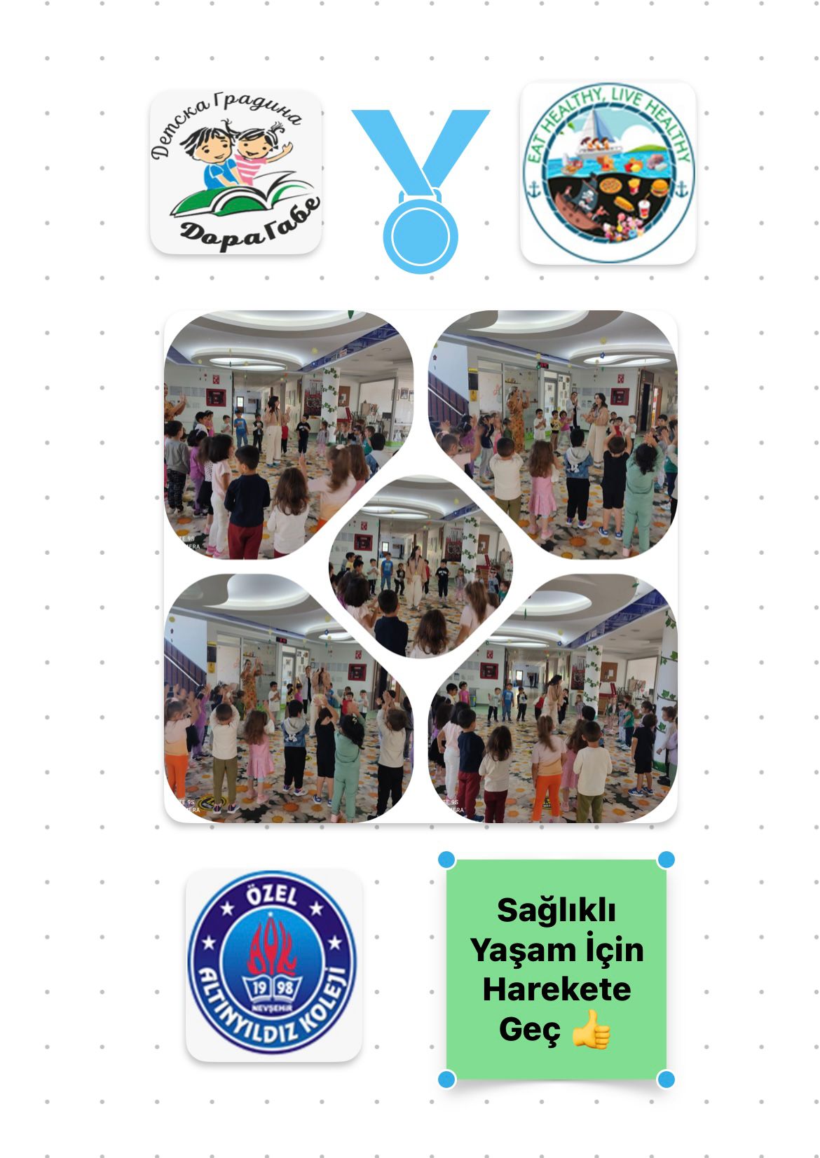 TAKE ACTİON FOR A HEALTHY (SAĞLIKLI YAŞAM İÇİN HAREKETE GEÇİN)