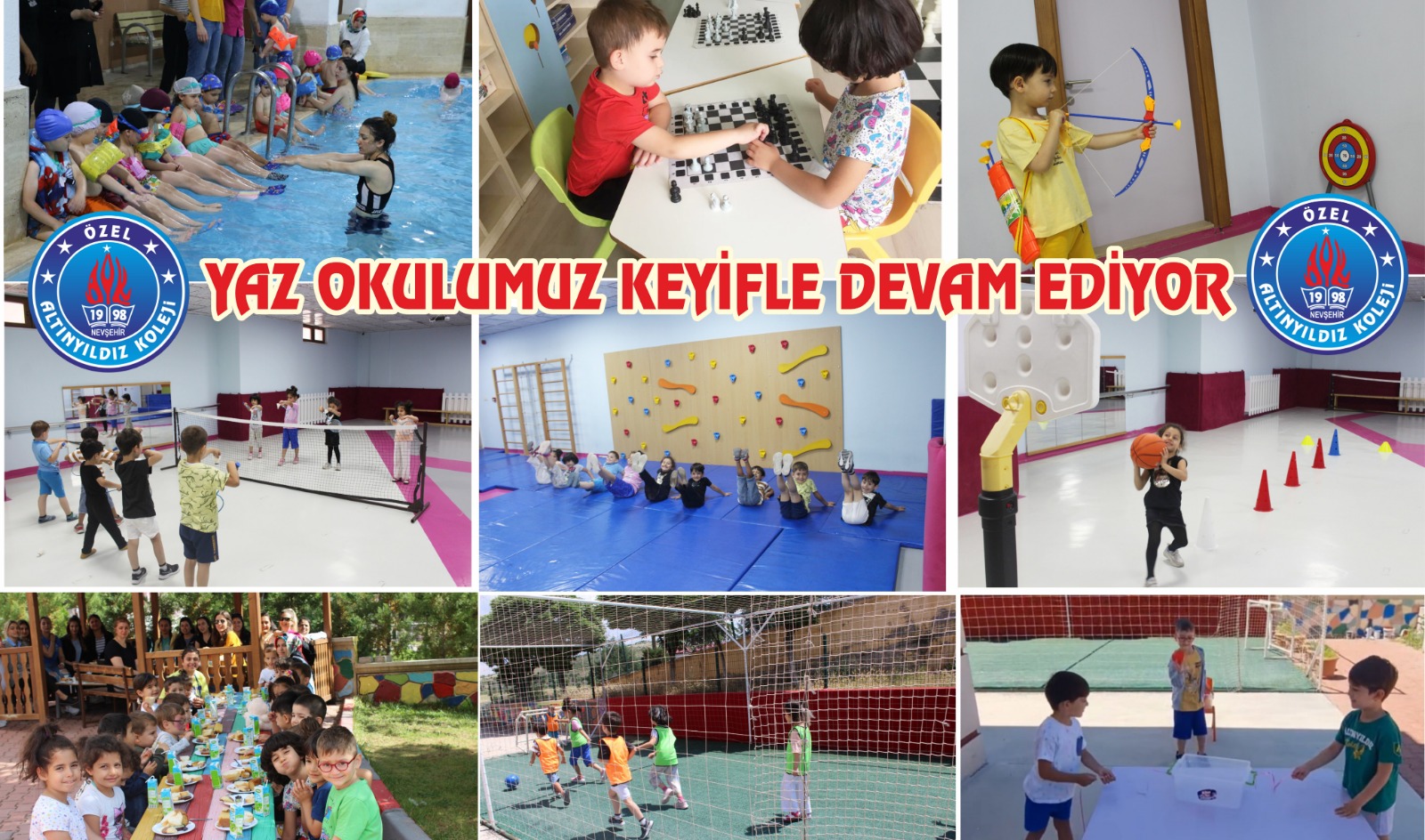 YAZ OKULUMUZ KEYİFLE DEVAM EDİYOR
